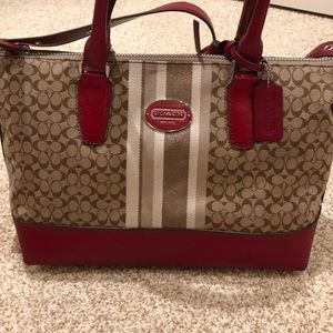 Two barely used coach bags